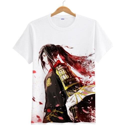 High-Q Unisex Anime Cos KATSUGEKI TOUKEN RANBU Cotton Casual Short Sleeve T-Shirt Tee T Shirt