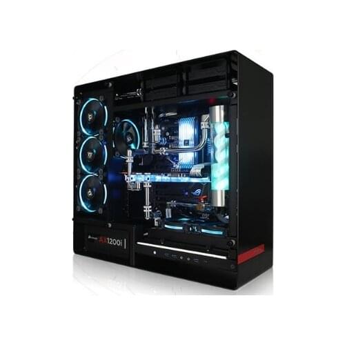 With Water-cooling case box I9 7900X 32G luxury computer host desktop pc