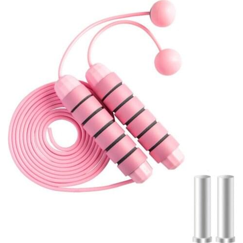 Adjustable Weighted Rapid Speed Jumping Rope Cable With Ball Bearings Dual Purpose Cord CordlessTraining Ropeless Skipping Rope