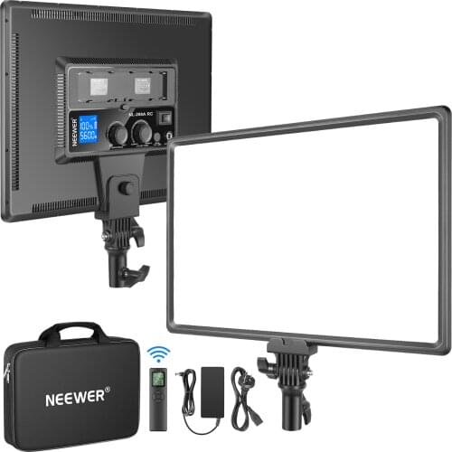 Neewer LED Video Light Panel with 2.4G Remote Control,Bi-color LED Light for YouTube Game Video Live Stream Photography