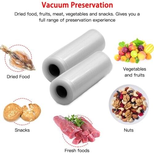 Vacuum Sealer Packing Bag Kitchen Vacuum Bag For Food Vacuum Packer Storage Bags Food Fresh Long Keeping 12/15/17cm*500cm