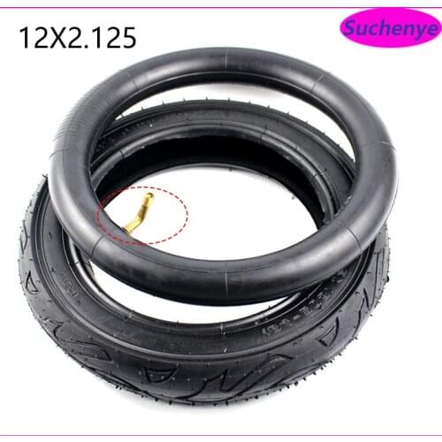 12 inch 12x2.125 Pneumatic tire Outer Tire and Inner Tire for Bike Stroller Urban Electric Scoote Tire 12*2.125 Tire