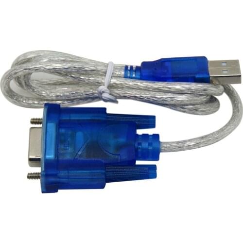 200 pcs Free shipping! USB to RS232 Female Cable USB to serial port holes 9 holes USB to DB9 female