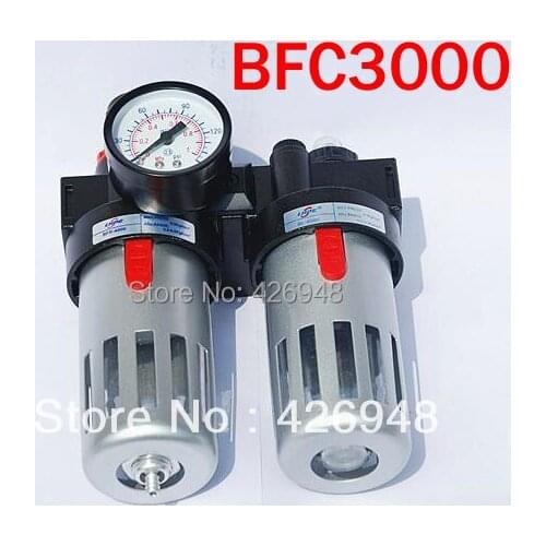 3/8'' Size NEW TYPE type pneumatic filter regulator combination.BFC3000