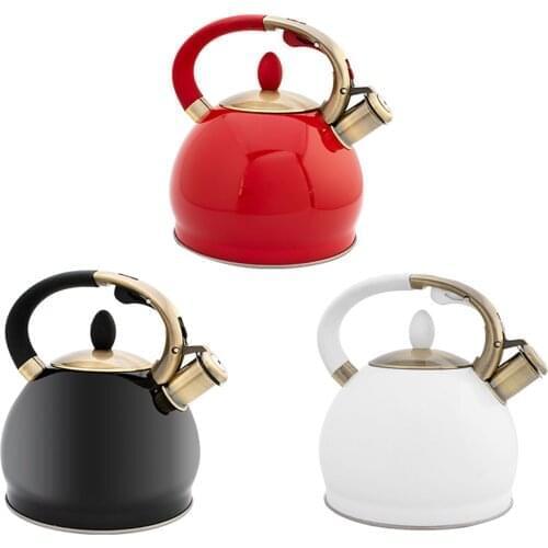 3.5L Stainless Steel Whistling Water Kettle With Heat-proof Handle Whistling Water Pot Teapot Suitable For All Kinds Of Stoves