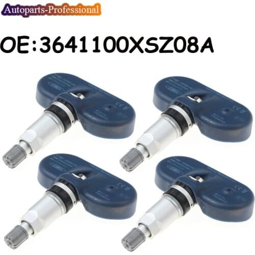 4 pcs/lot Car 3641100XSZ08A For GREAT WALL HAVAL HOVER TPMS Tire Pressure Monitoring System 434MHZ Auto Parts