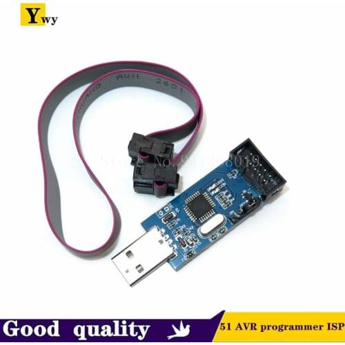 51 AVR Programmer ISP USBASP Downloader USBISP Download Line