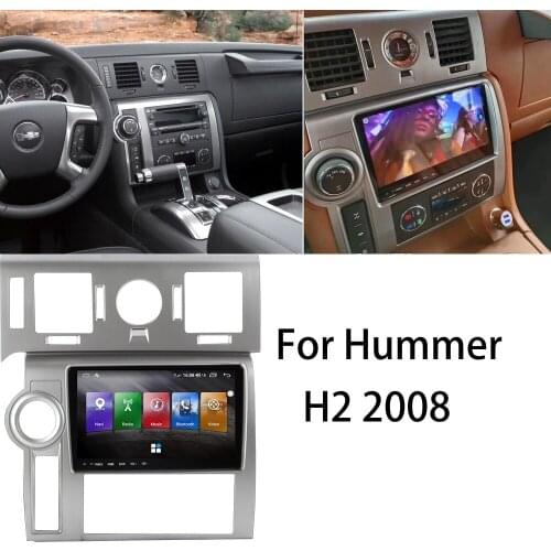2din Android 10.0 Car Radio For Hummer H2 2008 Multimedia Car Player Stereo Receiver GPS Navigation Head Unit