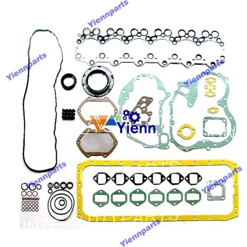 For Mitsubishi 6D31 6D31T Full Gasket Kit ME997357 With Head Gasket For KOBELCO SK120-6 SK200-3 6D31T Diesel Engine Repair Parts