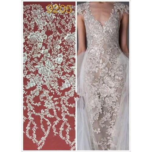 SYJ-825 Embroidered Design And Free shipping French Net Lace Fabric