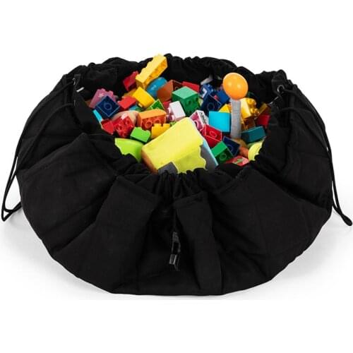 Wellgro Bebek Oyun Matı Oyuncak Çantası ve Oyuncak Hurcu Oyuncak Halısı Oyuncak Saklama Çantası