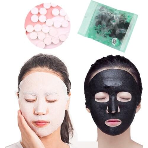 Compression Mask for Face Mask Disposable Cotton Paper DIY Masks for Face Skin Care Moisturizing Whitening Compressed Masks