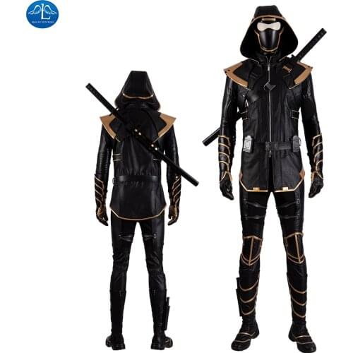 ManLuYunXiao Endgame Cosplay Superhero Hawkeye Cosplay Costume Clint Barton Hoodie Jacket Japanese Ronin Halloween Outfit