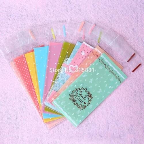 OPP Plastic bags for Lipstick and Lip Balm Cosmetics Gift Package Jewelry Candy Packaging Bag 5*10cm 100pcs/lot