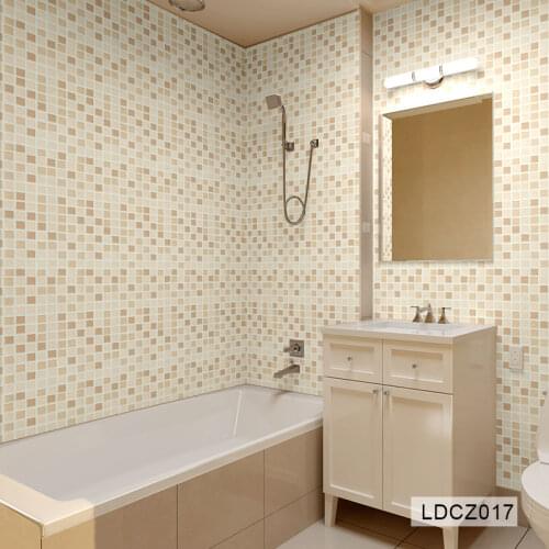 Self-adhesive vinyl kitchen oil-proof mosaic wall stickers bathroom kitchen waterproof self-adhesive wallpaper tile wallpaper