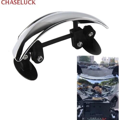 Wide Angle Rear View Mirror Safety Rearview Mirrors Panoramic Motorcycle Windshiled Windscreen Scooter Accessories Universal