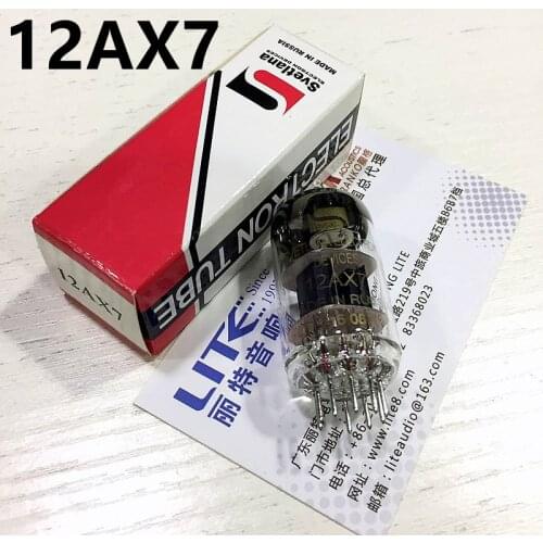 Vacuum Tube SVETLANA 12AX7 Replace ECC83 Factory Test And Match