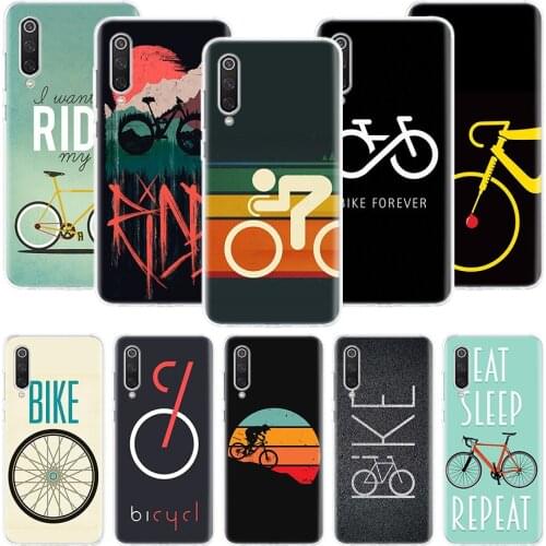 Bicycle Bike Sport Phone Case For Xiaomi Redmi Note 10 9 8 Pro 9S 8 8T 7 6 5 6A 7A 8A 9A 9C 4X S2 K20 K30 Art Cover Coque