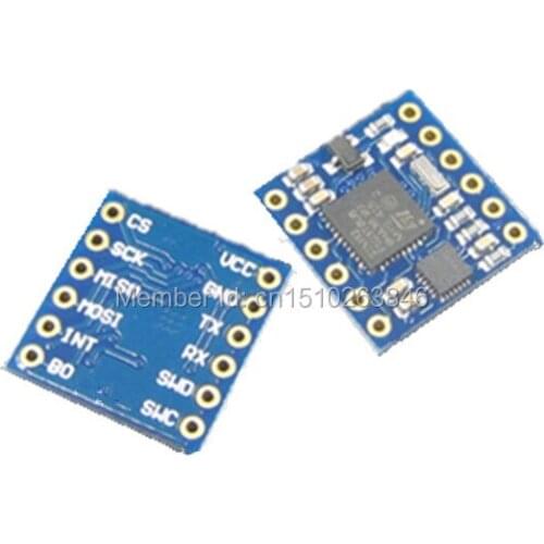 WS16 3V-5V 15mA precision AHRS 9-axis Compass Modules 200HZ Serial SPI E-compass Tilt-compensated Sensor For Arduino Connector