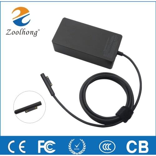 15V 6.33A 102W charger for Microsoft Surface Book 2 Laptop with DC 5V 1.5A USB Charger