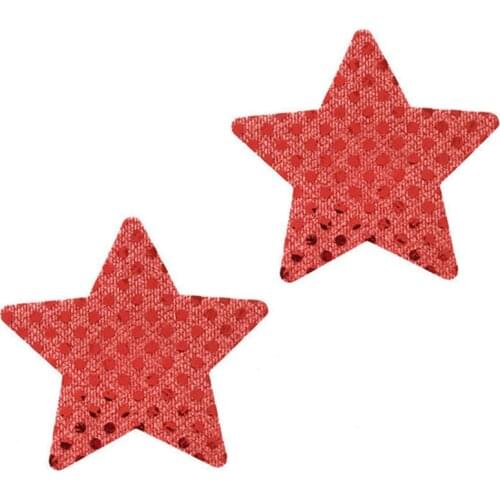Women Sexy Star Nipple Cover Disposable Pasties Charm Cubre Pezon Self Adhesive Breast Petals Nipple Stickers Sequins Boob Tape