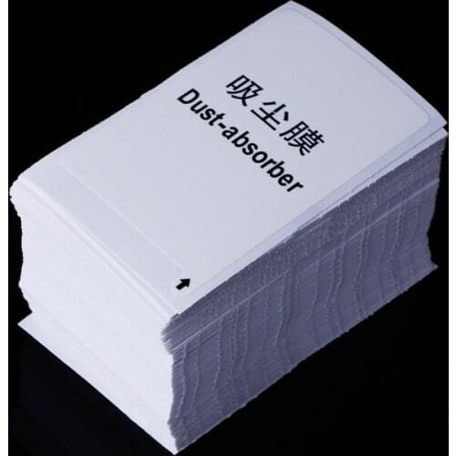 2021 new 200pcs Mobile Cell Phone Tablet Protector Screen Dust Absorber Dedust Sticker