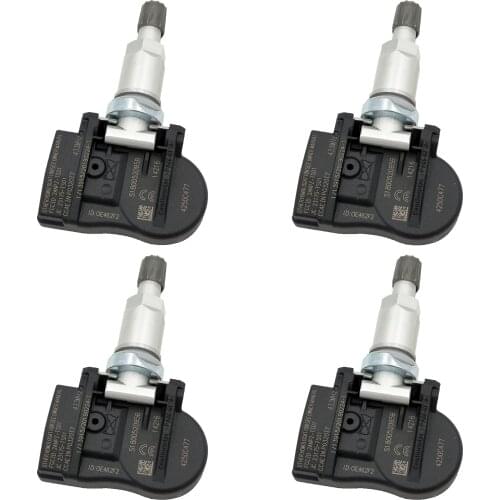 4PCS 4250C477 433MHZ Tire Pressure Monitoring System TPMS Sensor For Mitsubishi ASX Lancer Outlander 2014-2018