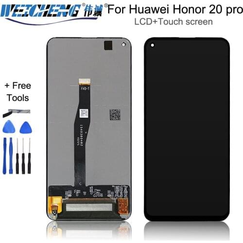 6.26IN" Display for Huawei Honor 20 Pro YAL-L21 LCD Touch Screen Digitizer Replace For Huawei Honor 20 pro LCD Screen