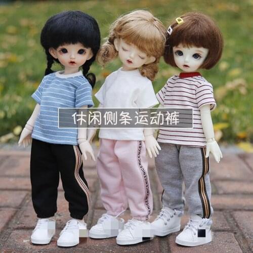 6 points BJD baby clothes 1 / 6 yosd SD baby leisure side bar sports pants