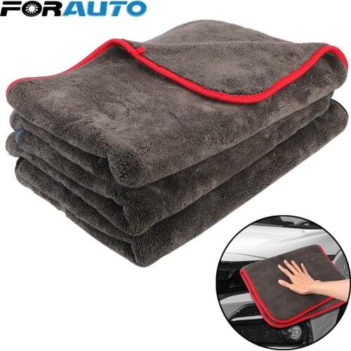 Auto Polishing Wash Tool 1200GSM Car Cleaning Towels Detailing Drying Strong Water Absorption Cloth Microfiber Towel