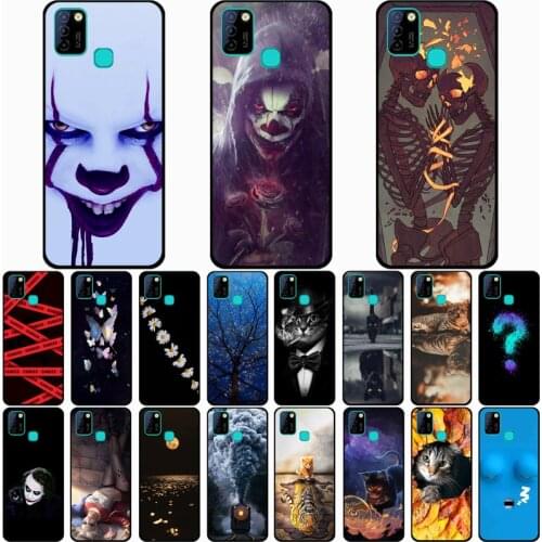 For Infinix Hot 10 for Hot 10 Play 2021 Case Fashion Silicone Soft TPU Cute Cases for Hot 10 Lite X657 Phone Cover Funda Coque
