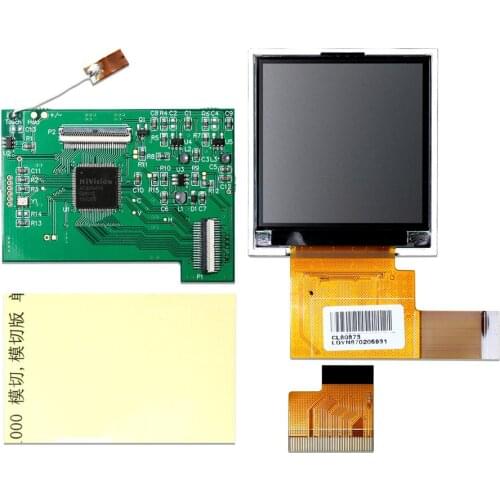 LCD Screen Modification Kit For Nintend GBC Replacement High Light LCDs Adjustable Brightness 5 Segments For GBC Accessories