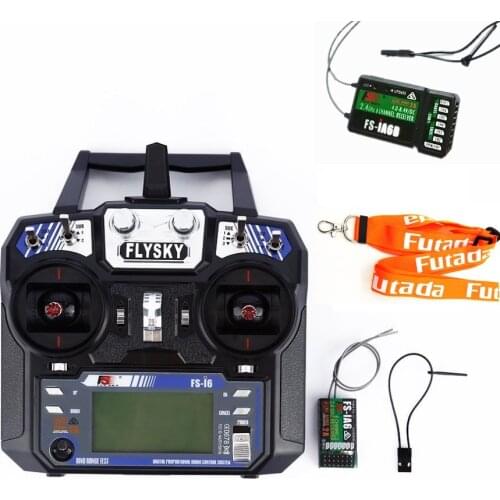 Flysky FS-i6 FS I6 2.4G 6CH AFHDS RC Transmitter Controller With iA6 iA6B X6B Receiver For RC Helicopter Airplane Quadcopter