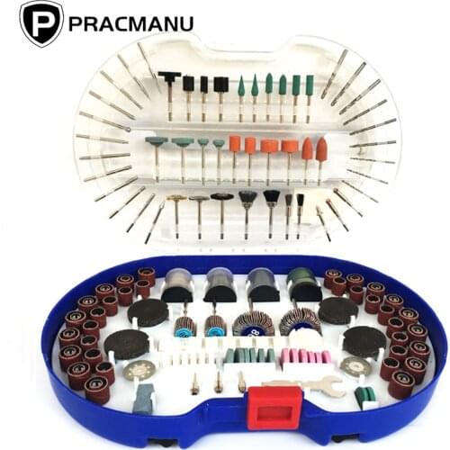 PRACMANU Abrasive Tools 276PC Rotary Tool Accessories for Mini Drill Bit Set Grinding Sanding Polishing Cutting Tool Kits