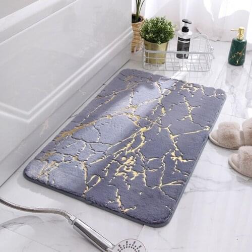 Non-Slip Bath Mats Rubber Carpet Super Absorbent Shower Bathroom Carpets Soft Toilet Floor Bathroom Rug Door Mats Home Decor