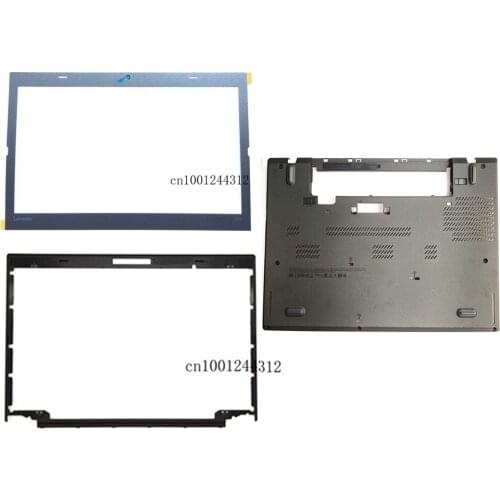 New Original For Lenovo Thinkpad T460 LCD Front Frame Bezel 04X5448 + Stickers 01AW304 +Lower Bottom Base Case Cover 01AW317