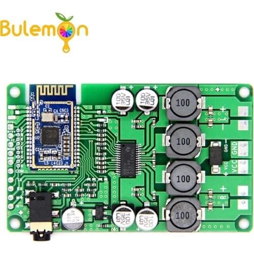 Bluetooth 5.0 Power Amplifier Board 2x15W/10W Support AUX Audio Input Support Serial Command Can Change Name and Password
