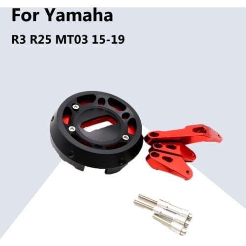 Applicable to Yamaha R3 R25 MT03 15-19 Motorcycle Modified Left Engine Protective Cover Drop-Resistant
