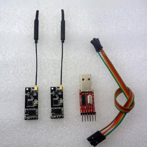 2pcs Uart Rf Wireless Transceiver Module And Usb To Ttl Rs232 Telemetry Kit 2.4g 3dr Radio Apm Apm2 Car Uno Due Mega