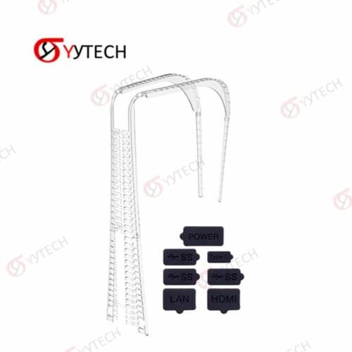 YYTECH Silicone Anti Dust Cover Stopper Dustproof Case Kits for PS5 Gaming Console Accessories