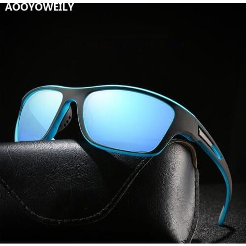 Mens Sunglasses Polarized Sports Glasses Men Women Retro Driving Sun Glasses For Man Hiking Fishing Anti-glare Eyewear UV400