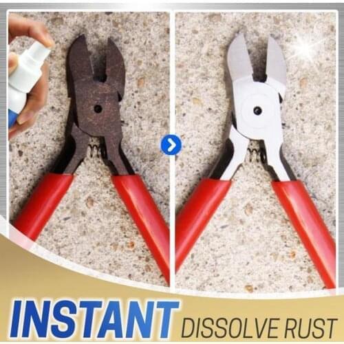 RustOut Instant Remover Spray Chrome Plate Retreading Agent Car Logo Rust Cleaner Maintenance Cleaning Accessories Wholesale