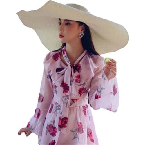2021 New Fashion Wide Brim Beach Hats for Women Oversized Large Straw Cap Beach UV Protection Foldable Sun Cap Chapeau Femme