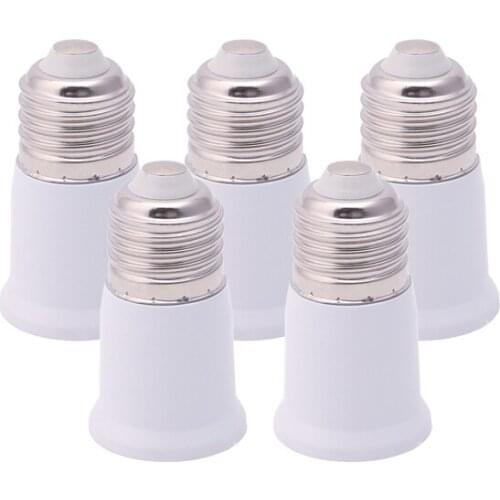 1 65mm E27 To E27 Socket Extension Base Bulb Adapter Converter Holder