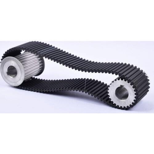 1pc DA8M2000-20mm double sided 250 teeth Synchronous Belt in closed-loop belt