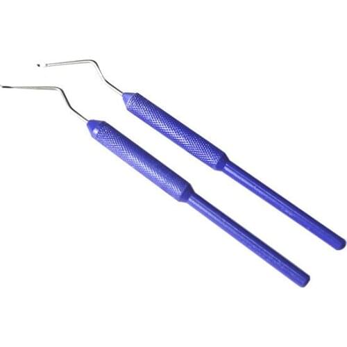 Move Bee Worms Needle Blue Stainless Steel Beekeeping Tools Queen Rearing System for Beekeeper 2 Pcs