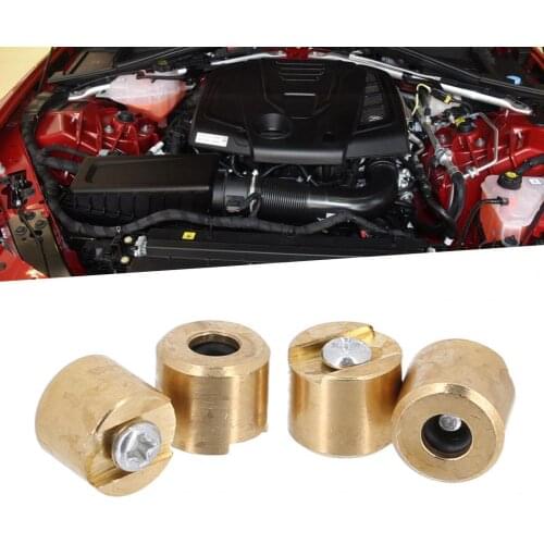 4Pcs Z19DTH 1.9CDTI Intake Manifold Repair Part Replacement Anti-collision Brass Color Swirl Flap Rod Bush Repair for Vauxhall/f