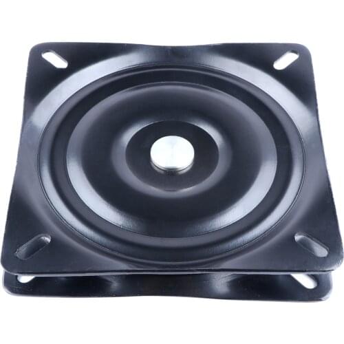 7 Inch Heavy Duty Steel 360 Degrees Rotating Seat Swivel Base Mount Plate for Bar Stool Chair Table Applications Tools