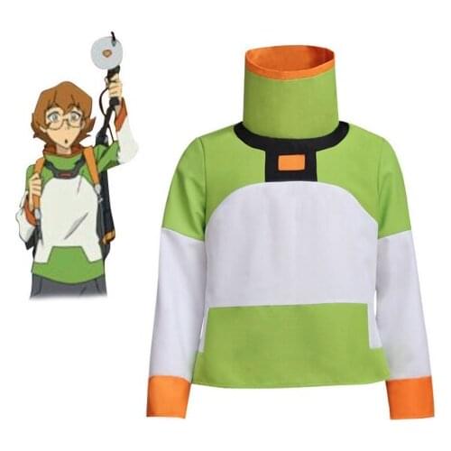 Amine Voltron: Legendary Defender Pidge Cosplay Costume Defender Pidge Voltron Shirt Jacket Cosplay Costume