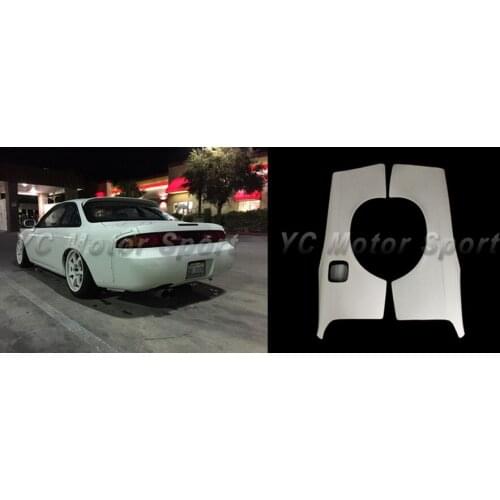 Car Accessories FRP Fiber Glass Rear Fender Fit For 1995-1998 S14 Zenki S14A Kouki +30mm Rear Over Fender Flares